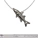 Snook Pendant, Pewter, 2 Inches, 100% Handmade in the USA, Saltwater, Fishing, Realistic, Metal, Necklace, Charm, Over 3100 Unique Designs