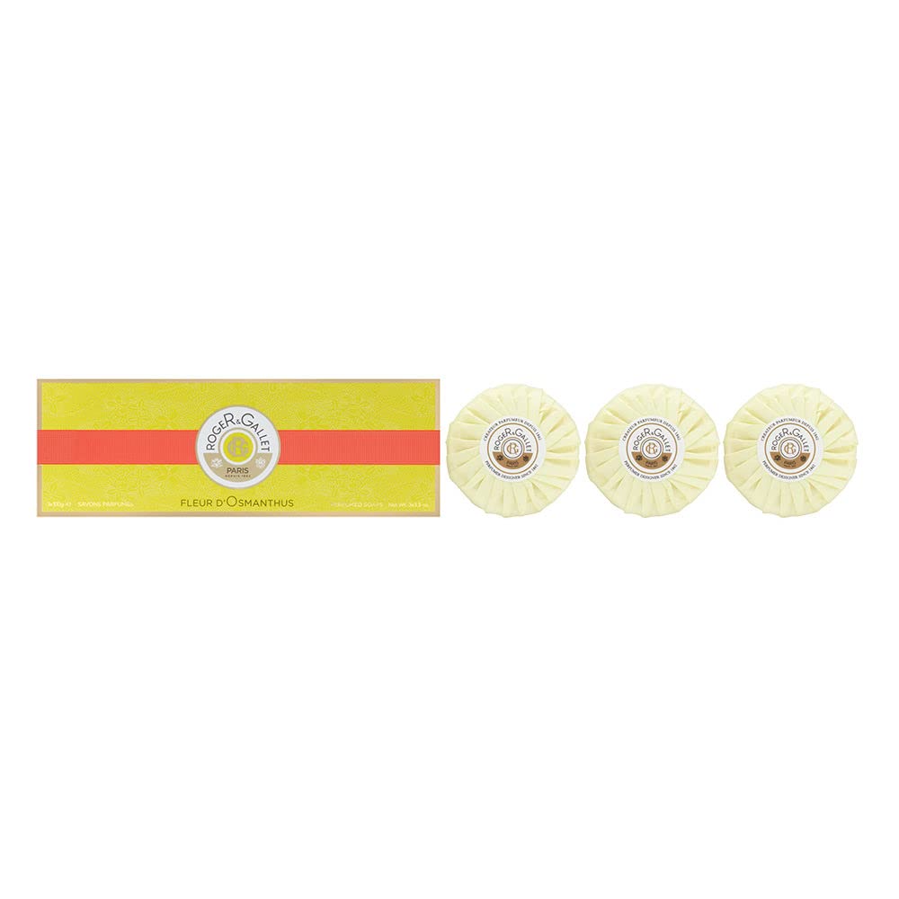 Roger & Gallet Fleur d’Osmanthus Soap Set 3 x 100 g