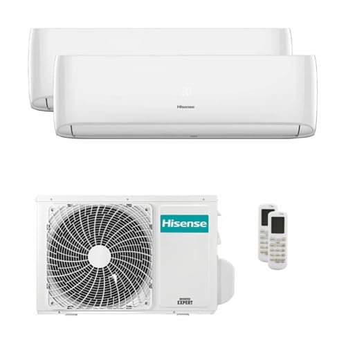 Hisense Klimaanlage Dual Split IQPLUS CJMR0901-2X Inneneinheit + 1x Außen - 9000BTU + 9000BTU