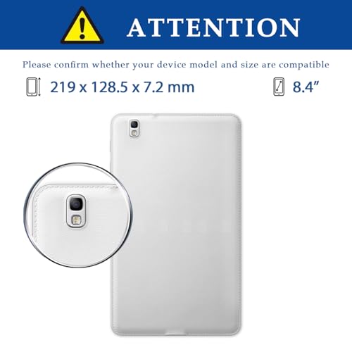 Étui TabPro 8.4 SM-T320 bleu contre rayures et chutes - 2