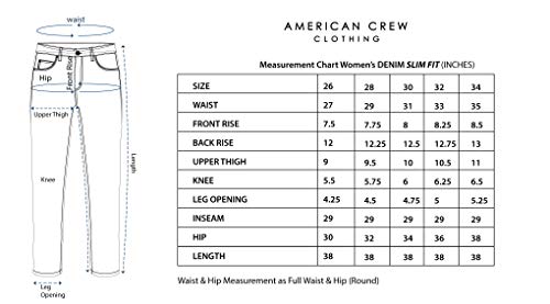 Image of American Crew Women's Slim Fit Jeans