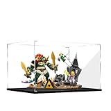 Acryl-Vitrine für Lego 77093 The Final Battle Building Set, Staubdichte Transparente Box - Nur Vitrine, Schaukasten Kompatibel mit Lego 77093 (3MM)
