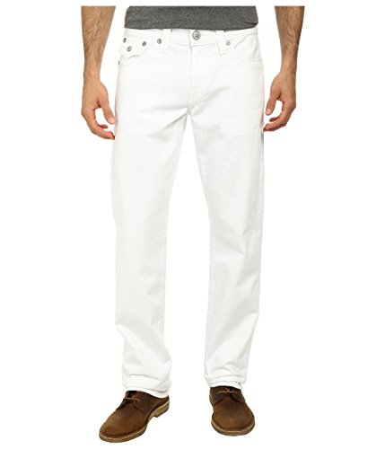True Religion Men's Wide Leg Big T Stitch Sweatpants