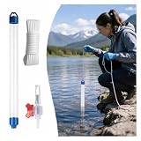 Multiple Sizes：This liquid sampling dipper comes in 3 capacity options: 200ml, 500ml and 1000ml. It reduces refilling frequency and fits diverse usage demands, an ideal tool for laboratory and factory use Efficient Sampling & High Clarity：Equipped wi...