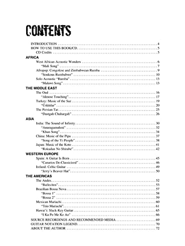 World Guitar: Guitarist's Guide to the Traditional Styles of Cultures Around the World