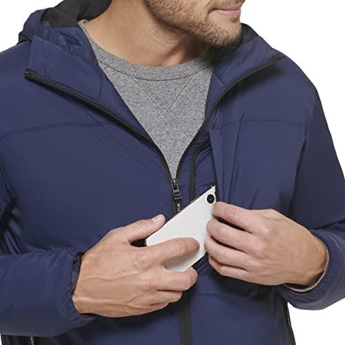 Tommy Hilfiger Men's Stretch Performance Filled Rain Jacket4