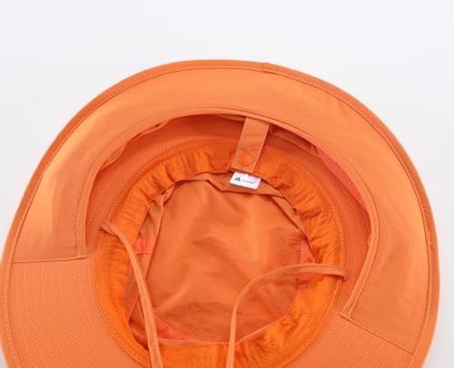 Image of Home Prefer UPF50 Mens Sun Hat with Neck Flap Quick Dry UV Protection Cap Womens Wide Brim Fishing Hat Neck Flap Beach Garden