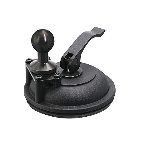 Base à ventouse pour pare-brise Arkon avec boule 25 mm noir
