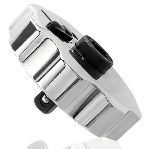 YAKAMOZ Mini Palm Ratchet Wrench 2 in 1 1/4 Drive Thumb Ratchet Tool