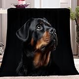 Kuscheldecke 100 X 130 cm Flauschige Weiche Warme Komfortable Wohndecke Tier H& Nahaufnahme Schwarz Braunes Tagesdecke Sofa Bett Couchdecke Kinder Jugendliche Wohnzimmer