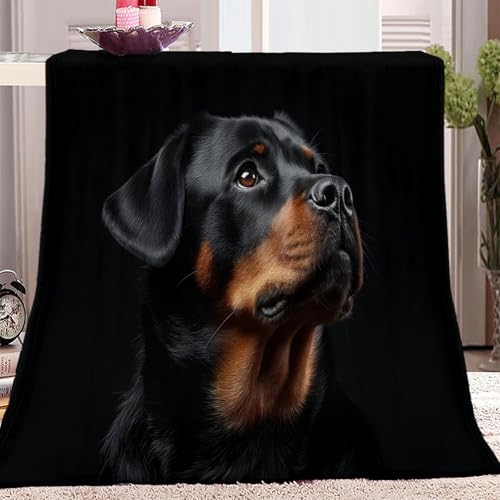 Kuscheldecke 100 X 130 cm Flauschige Weiche Warme Komfortable Wohndecke Tier H& Nahaufnahme Schwarz Braunes Tagesdecke Sofa Bett Couchdecke Kinder Jugendliche Wohnzimmer