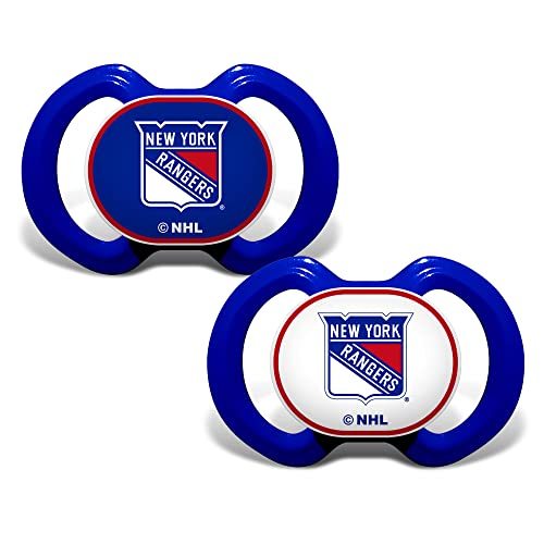 Baby Fanatic Nyr2000: New York Rangers Pacifier 2-Pack