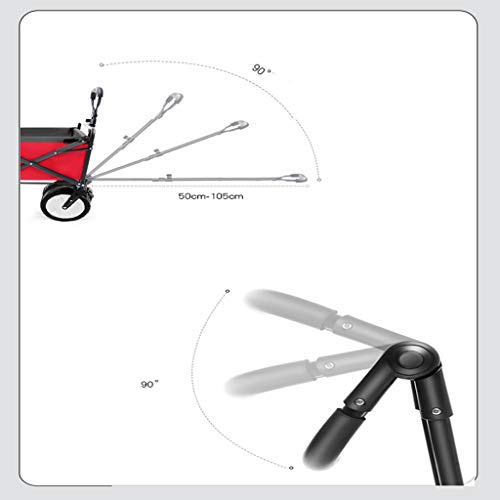 Carretilla plegable para camping y compras miniatura 3