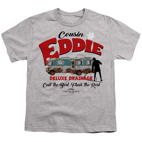 National Lampoon's Christmas Vacation Cousin Eddie Deluxe Drainage Kids T Shirt for Youth Toddler Boys and Girls2