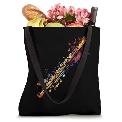 Bolso tipo Tote para instrumento de flauta miniatura 4