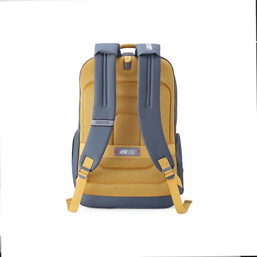 Image of American Tourister Brett 4.0 | 32.5 Ltrs | 2 Compartments | Bottle Pocket | Ergonomic Padded Back Panel & Shoulder Straps | Laptop Backpack | 1 Year International Warranty | Graphite