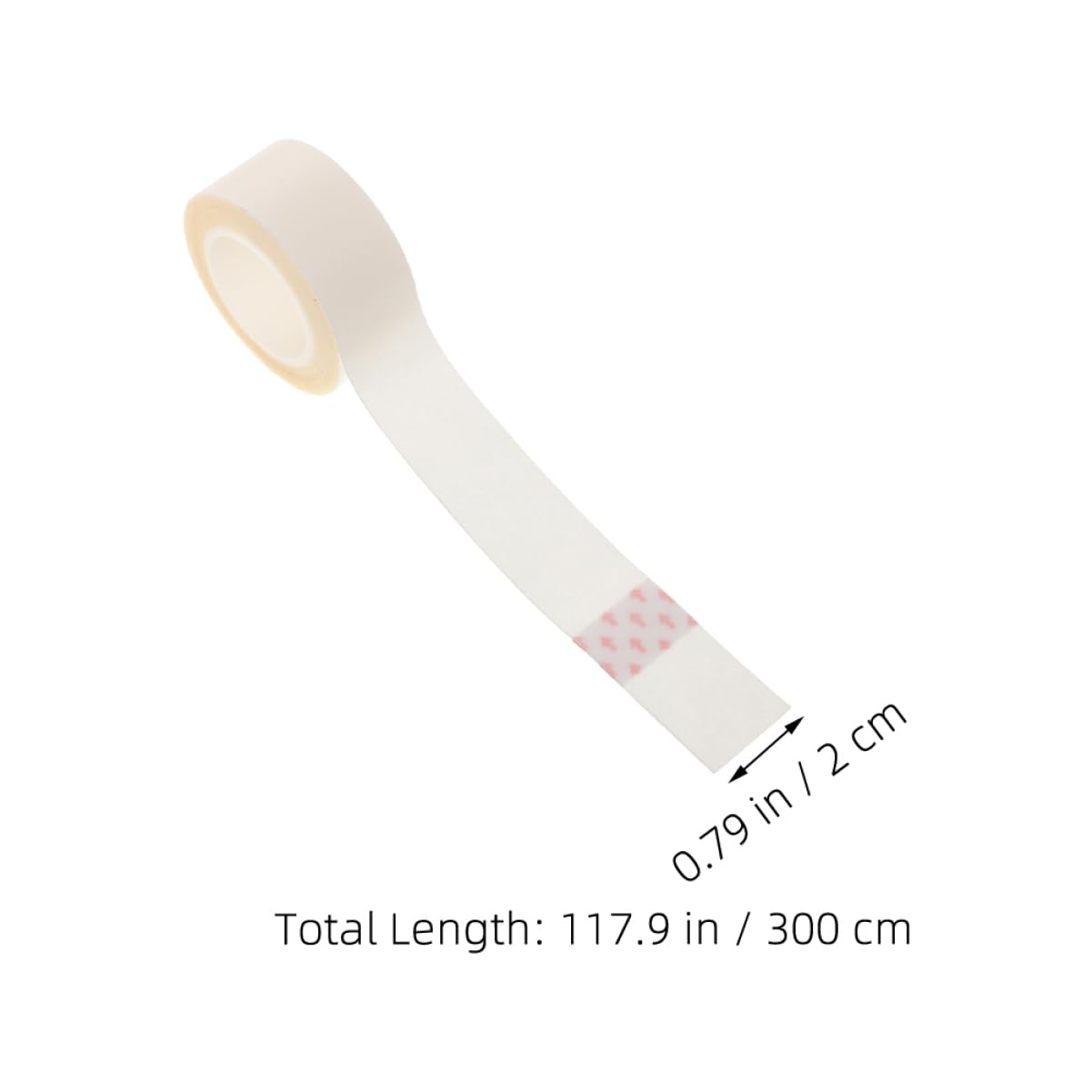 WOFASHPURET 2 Pcs Double Sided Hair Extension Tape Clear Adhesive for Wigs Toupees Gentle Skin Invisible Seamless for Daily Wear and Versatile Styling