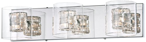 Possini Euro Design Wrapped Wire Modern Wall Light Polished Chrome Silver Metal Hardwired 22