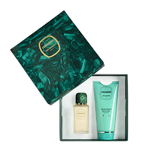 JEAN COUTURIER Coffret Coriandre Eau de Toilette 100 ml + Lait Corps 200 ml