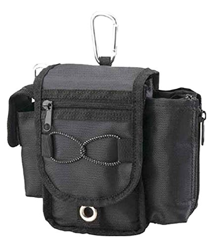 TRUSCO(トラスコ) ネセサリーバッグL ブラック TC-105BK