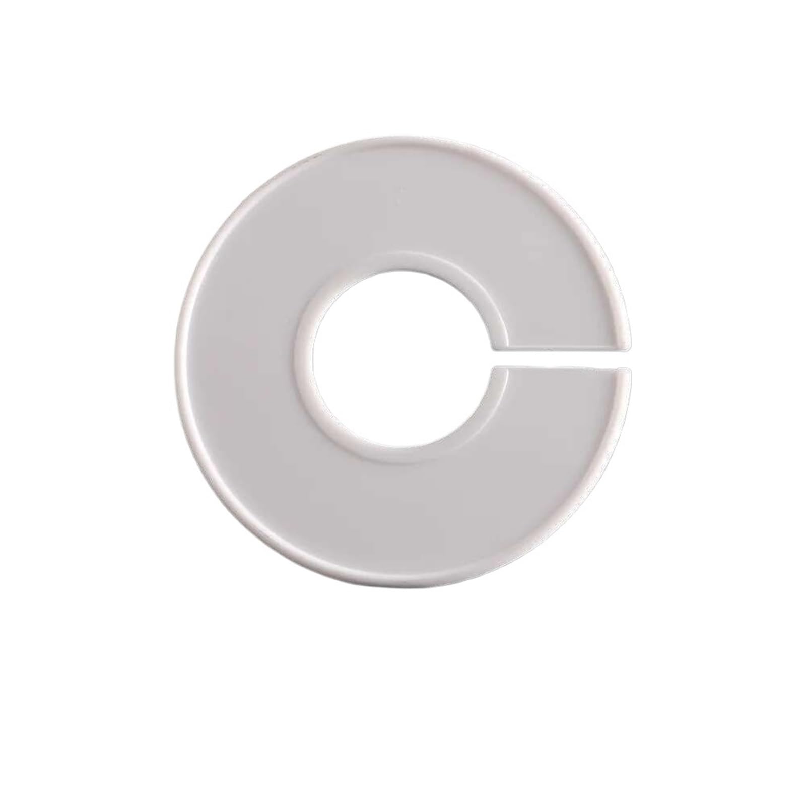 30pcs Blank Clothing Size Dividers Round Hanger Tags for Closet Organizer