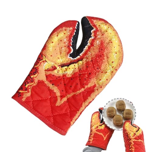 Oven Mitts,ȐJj܃x[LOfMO[u - Ώh~ϔMo[xL[Lb`~g sUg[X^[OĂp