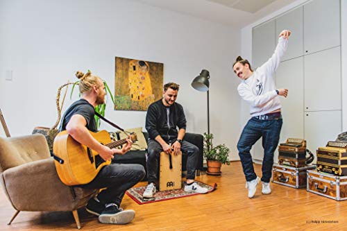 Meinl Pickup Cajon Box Drum With Internal Snares - Made In Europe - Baltic Birch Wood, Snarecraft Series, 2-Year Warranty (Psc100B) #TOP7