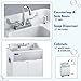 Ozark River Portable Sinks Titan PRO1 White Outdoor/Indoor Self-Contained Portable Hot Water Hand Washing Sink NSF Certified