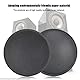ASHATA Horn Staubkappe Subwoofer Staubkappe Lautsprecher Zubehör, 5PCS 72MM Einfache Papier Subwoofer Horn Staubdichte Schutzkappe für Stage KTV Lautsprecher