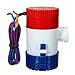 JOEBO Electric Submersible Pump Bilge Pump, Electric Boat Water Pump 12V 1100GPH for Seaplane Car Home Boathouse Accessories Marin Water Pump Marine Equipment Sump Pump