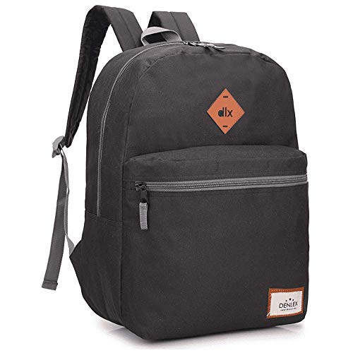 MOCHILA JUVENIL DENLEX MASCULINA PRETO
