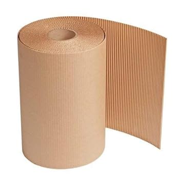 Box Brother 2 Ply Brown Corrugated Roll For ECommerce Packaging 140gsm Paper (26 inch X 5 Meters)