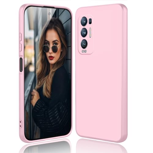 ALAMO Coque en Coloré Pente pour Oppo Find X3 Neo, Translucide