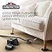 X-Protector Furniture Sliders for Carpet & Furniture Lifter Tool Set - 4 PCS 3 1/2