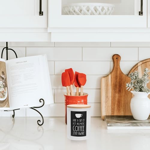 Tarro de cerámica premium estilo nórdico para cocina 7