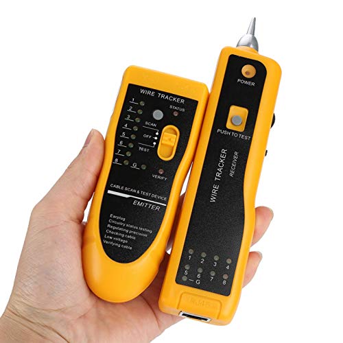 Localizador de linha de rede, testador de cabo de rede LAN portátil rápido Localizador de linha Rast