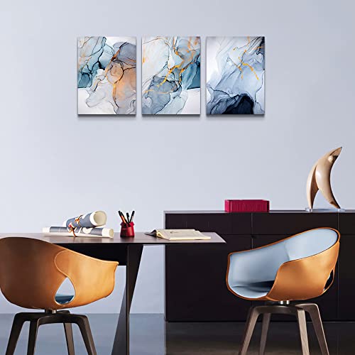 Canvas Wall Art For Living Room Abstract Wall Decor For Bedroom Modern Office Wall Decorations Ink Paintings Fashion Abstract Pictures Artwork Bathroom Canvas Art Prints Kitchen Home Decor 3 Piece #TOP4