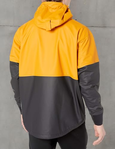 Helly-Hansen Workwear Roan Waterproof Men's Rain Jacket - High-Mobility PVC-Coated Polyester Rain Coats - Adjustable Hood3