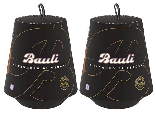 2X Bauli Il Panmoro di Verona Panmoro con Cacao, Gocce di Cioccolato Bustina di Cacao Zuccherato 100g