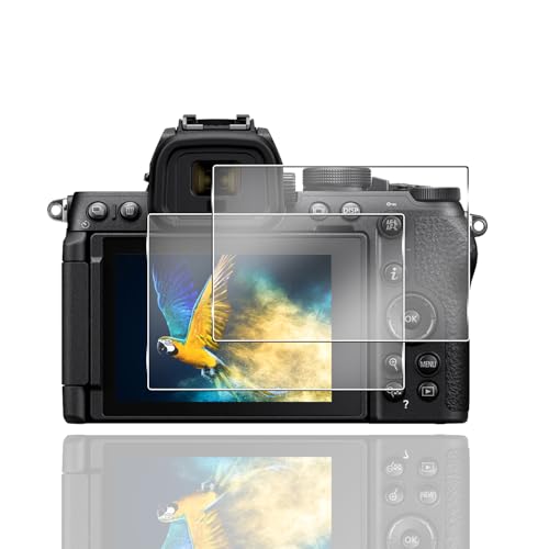 【2枚セット】 対応 Nikon z50 ii 保護フィルム ガラスフィルム 2枚 【 硬度9H 日本旭硝子製 】 対応 ニコン z50 ii フィルム 液晶保護フィルム 強化ガラス キズ防止 耐衝撃 飛散防止 全面保護 3D Touch対応 厚さ0.26 極薄タイプ 高感度タッチ 気泡ゼロ 自動吸着 貼り付け簡単 用 Nikon z50ii 液晶保護フィルムの画像