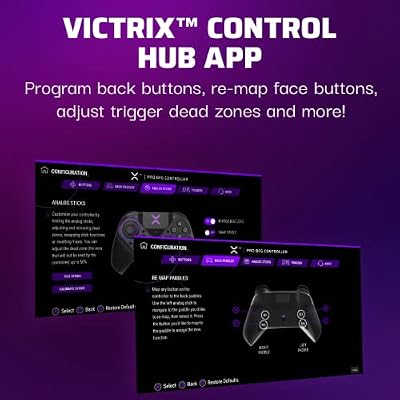 PDP Victrix Pro BFG Wireless Gaming Controller for Playstation 5 / PS5, PS4, PC, Modular Esports Gamepad, Remappable Buttons, Customizable Triggers/Paddles/D-Pad/Fightpad, PC App, Black