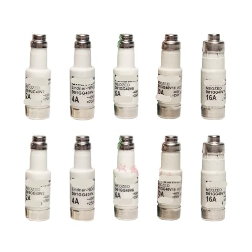 Fusible D01GG40V10 10A 400V pour stopper les surcharges électriques et sécuriser la maison