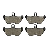 Fabrication avancée, haute fiabilité et hautes performances ; les plaquettes de frein avant et arrière sont conçues pour répondre aux spécifications standard et suivent strictement le contrôle qualité en usine.