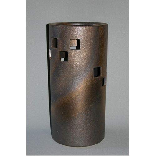 信楽焼 傘立て ゴス格子彫 高さ４３cm Amazon | 格子彫傘立(金彩) 33097 | 信楽焼傘立 | 傘立て 通販