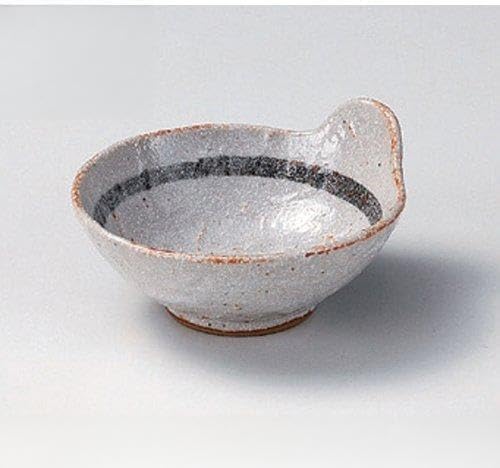 Set of 3 呑水 Rat 志野 呑水 [12.3 x 11.4 x 5.8 cm] 和食 Charger Japanese dishes Kagurazaka Inn Industrial