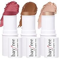 KIMUSE Juego De Barras De Maquillaje, Trio Maquillaje Facial,