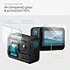 Spigen Glas.tR Slim Schutzfolie kompatibel mit GoPro Hero 13 Black, 6 Stück (2 Frontbildschirm Schutzglas + 2 Objektiv Schutzglas + 2 Touchscreen Schutzfolien), Anti-Kratzer, Kristallklar
