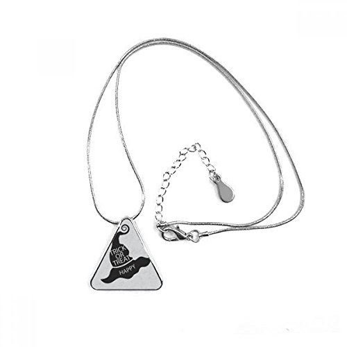 Pendentif chapeau de sorcière noir pour costume d'Halloween et soirées gothiques