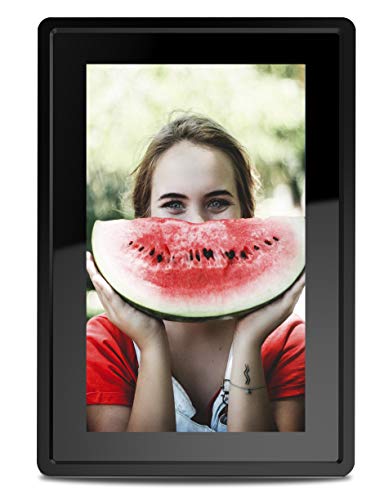 Feelcare 7 Inch 16Gb Smart Wifi Digital Picture Frame, Send Photos Or Small Videos From Anywhere, Touch Screen, Ips Lcd Panel, Wall-Mountable, Portrait And Landscape(Black) #TOP2