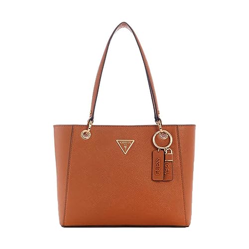 GUESS Noelle Small Noel Tote, Light Cognac